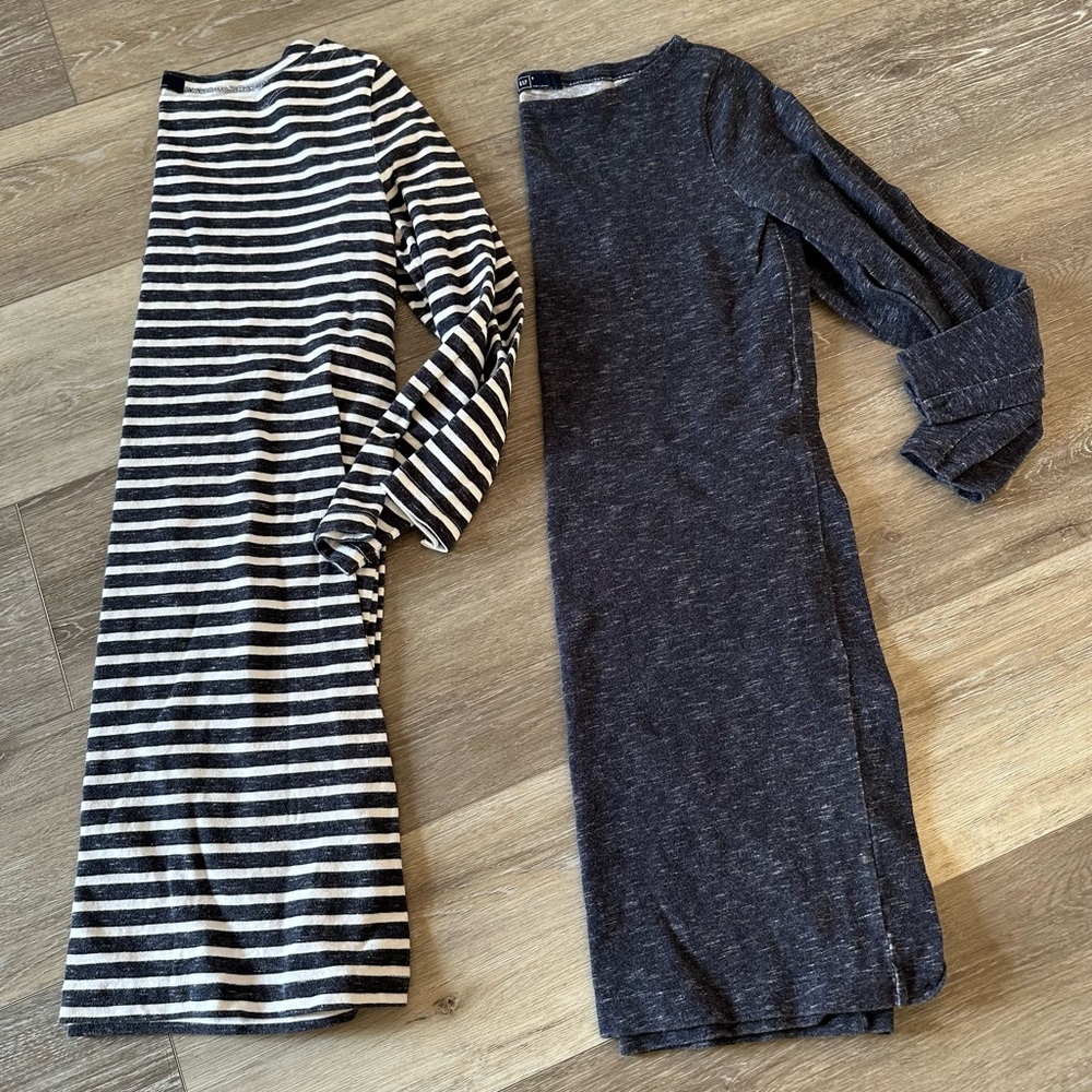 GAP Long Sleeve Shirt Dress Bundle - Small